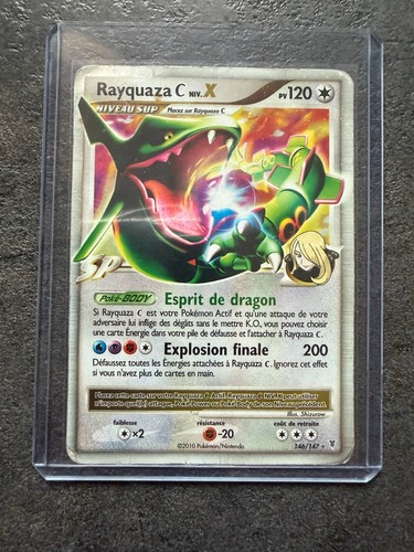 Carte pokémon rayquaza niv - c,