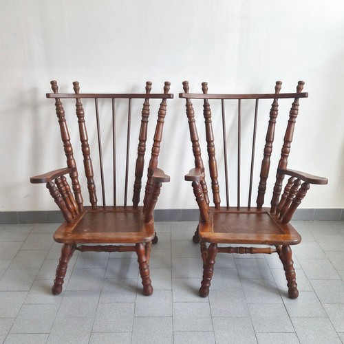 Paire fauteuils vintage - paire,
