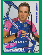 CYCLISME carte cycliste