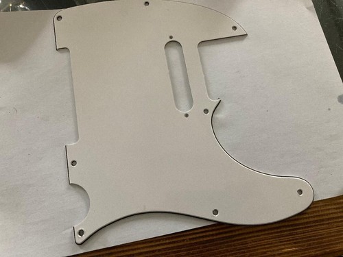 White pickguard for telecaster - pickguard,