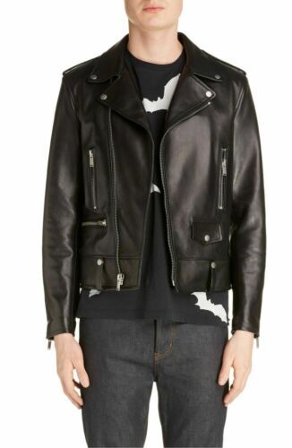 Veste cuir noir pour - noir,