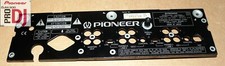 PLAQUE MÉTALLIQUE ARRIÈRE DJM-300 PIONEER REAR METAL PLATE DJM-300 PIONEER .