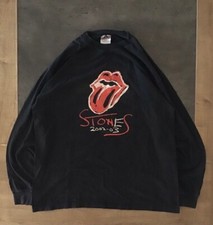 vintage XL rolling stones 2002 2003 europe tour longsleeve Band tee AlStyle