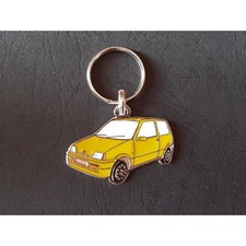 Porte clés profil fiat - porte-clés,