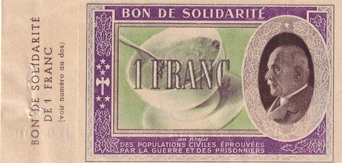 France franc bon de - 1,