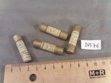 Lot de 4 Fusible cartouche