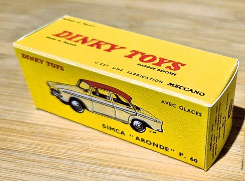 Dinky toys boite repro - boite,