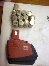 Batterie hilti sfb 155 refaite a neuf avec  facture et un an de garantie