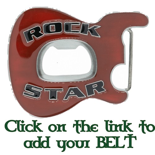 Rock star guitare boucle - guitare,