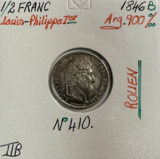 1/2 FRANC LOUIS-PHILIPPE 1er