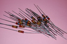 25X  VINTAGE   Allen Bradley carbon resistor  1/2W -    20 values  - Old stock