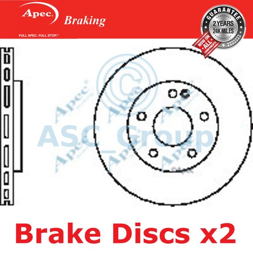 Apec braking 270mm ventilé - 2x,