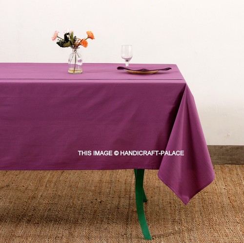 Nappe tissu uni coton - en, en