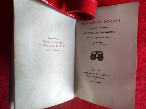 Ancien missel paroissien - missel,