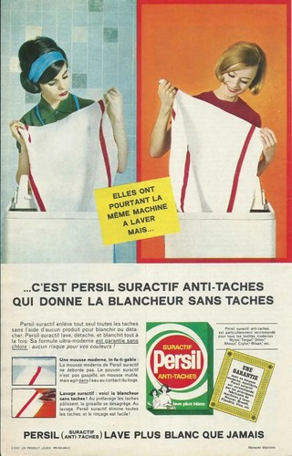 Publicité papier lessive - papier,
