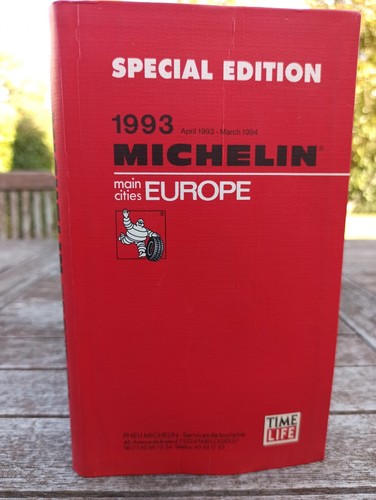 Guide michelin europe 1993 - guide,