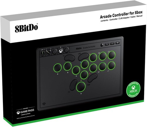 8bitdo stick arcade sans - 8bitdo,