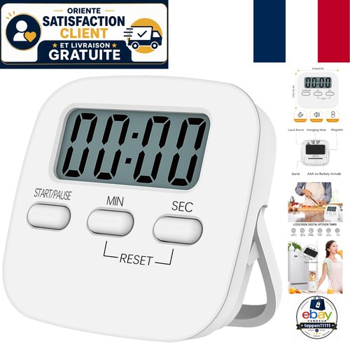 Minuteur cuisine pratique - de,