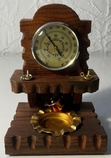 Thermomètre vintage bois