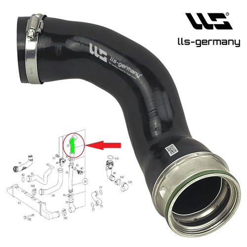Tuyau turbo pour mercedes - turbo,