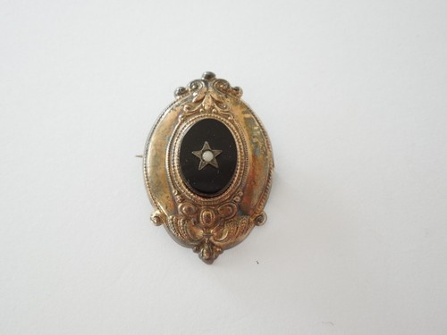 Broche antique argent - en,