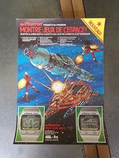 Piratron Montre Watch Jeux DE L'espace Game Space Affiche Poster Original 