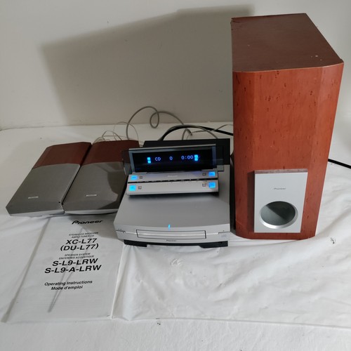 Pioneer l77 receiver cd - pioneer, xc-l77