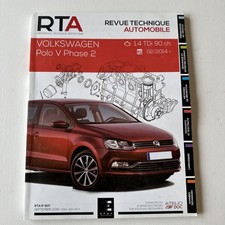 Revue Technique - RTA – Volkswagen Polo V Phase 2 (1.4 TDI 90 ch – depuis 2014)