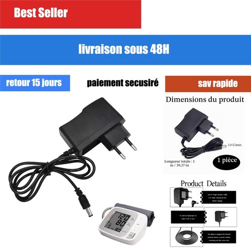 Adaptateur secteur pour - secteur, 6