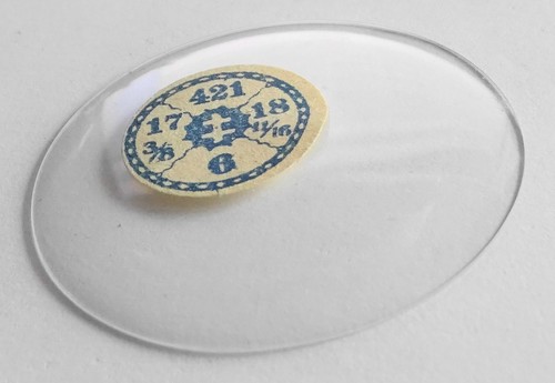 Verre savonnette montre poche - verre,