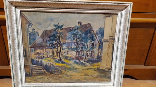 Tableau ancien huile - ancien,