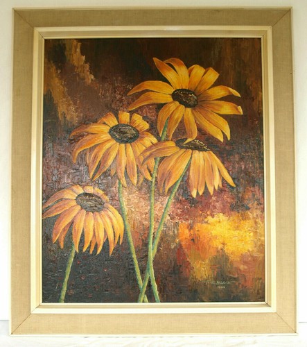 Huile tableau mur image nature - tableau,