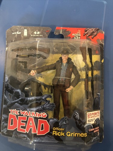 Rare walking dead rick grimes - dead,