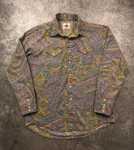 Chemise western vintage mwg - western,