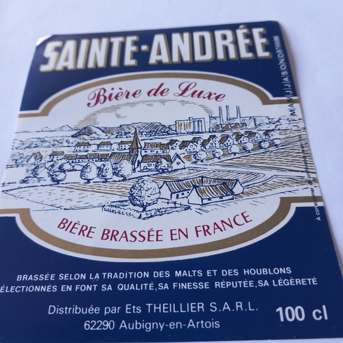 étiquette bière sainte - Étiquette, sainte-andre