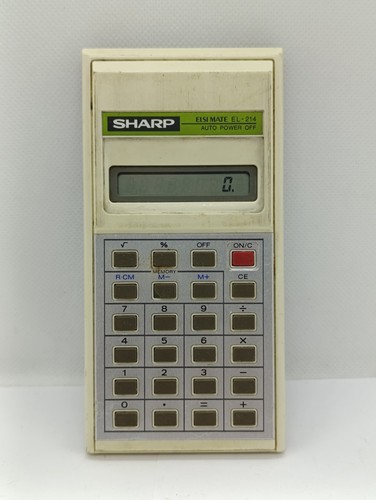 Calculatrice vintage sharp - calculatrice,