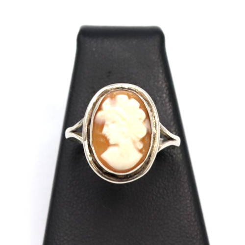 Bague cameo argent 800 - bague,