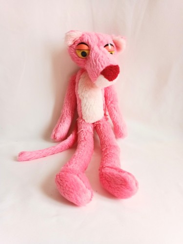 Peluche ancienne panthère - peluche, la