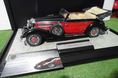 Mercedes 540 cabriolet rouge - 540,