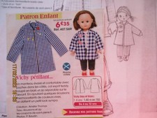 patron poupée 40 cm  avril