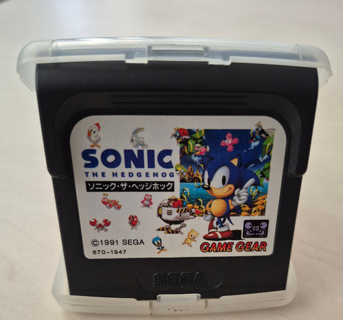 Sega game gear sonic the - gear,