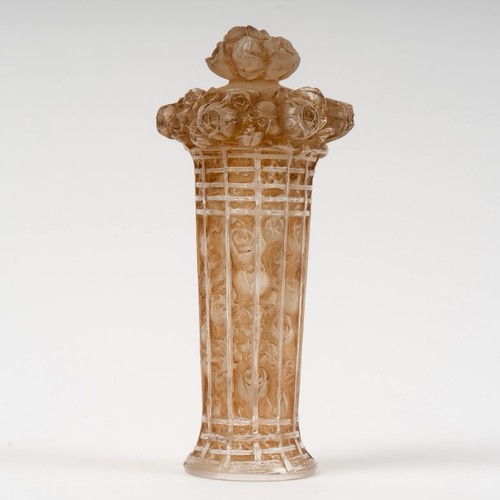 Flacon panier roses - de,