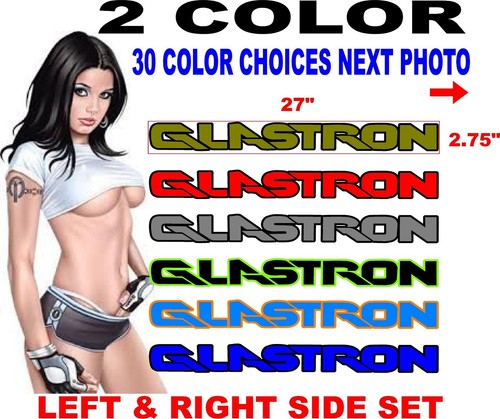 Fits glastron boat - hull, decal