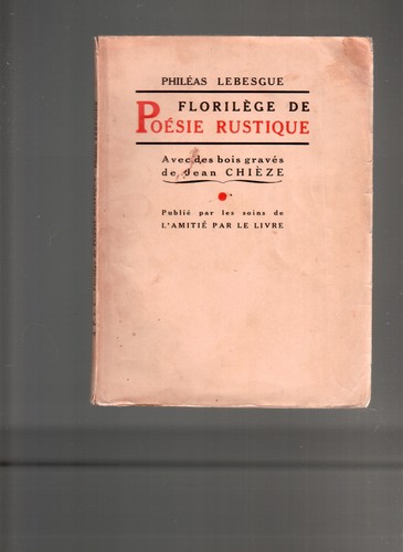 Phileas lebesgue florilege - phileas, de