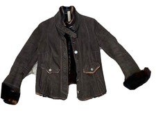 Blouson Cuir Réversible Girbaud Taille 38f