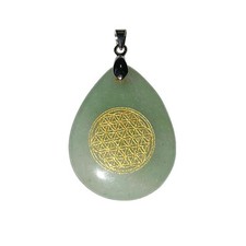 Pendentif Aventurine verte -