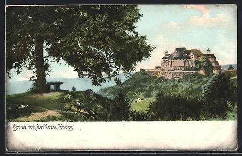 Carte postale cobourg veste - carte,