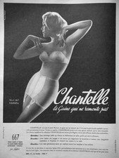PUBLICITÉ DE PRESSE 1958