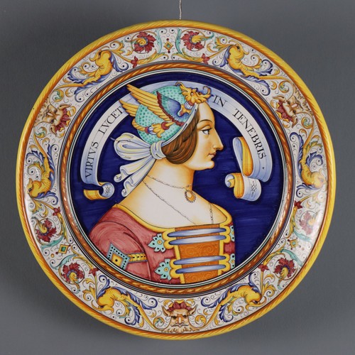 Assiette vintage majolique - vintage,