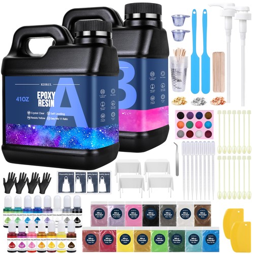 Clear epoxy resin - kit, 82oz